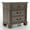 Gray, variant on Furniture of America Damos Solid Wood 3-Drawer Nightstand in Gray