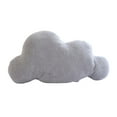 thumbnail image 2 of Cloud Pillow, 9.8x5.1" Cloud Shaped Pillow, Decorative Throw Pillow Decoration, Soft Velvet Waist Rest Cushion Bedrest, Reading Pillows, Chair Back Cushion for Bedrooom Livingroom Office, 2 of 5