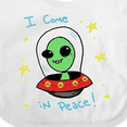 thumbnail image 4 of Inktastic Alien Boys or Girls Baby Bib, 4 of 4