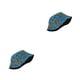 thumbnail image 3 of Qarigey Sombrero de cubo Patrón de frutas al aire libre Sombrilla Sombreros de pescador Piña azul Piña azul 56-58cm 2piezas, 3 of 6