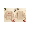 thumbnail image 2 of Rdhnmea Newborn Baby Girl Boy Christmas Knit Sweater My First Christmas Embroidery Long Sleeve Round Neck Fall Winter Knitted Sweatshirt Xmas Outfit, 2 of 9