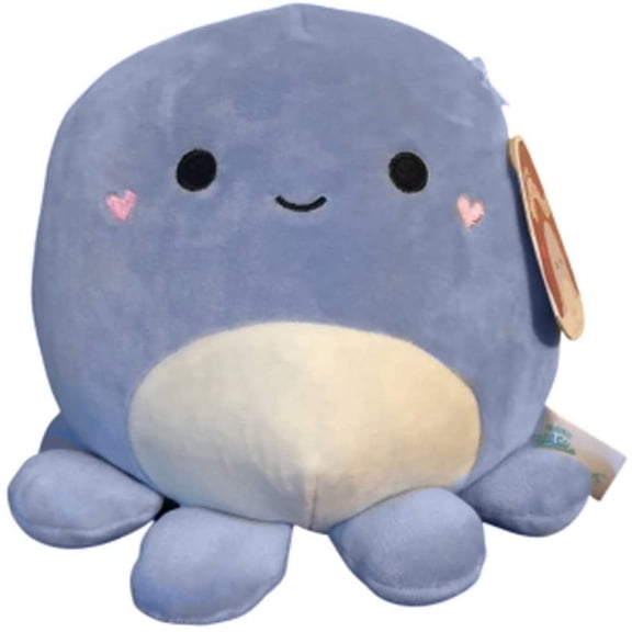 Squishmallows Official Kellytoy Valentines Squad Squishy Soft Plush Toy Animal (8 Inch, Violet Octopus)