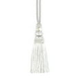 thumbnail image 4 of BEL AVENIR 4Pack Tassel Curtain Rope Tie Crystal Hanging Ball Decoration Fringe White, 4 of 7