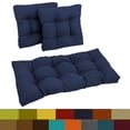 thumbnail image 2 of Blazing Needles  All-Weather 3-piece Indoor/ Outdoor Cushion Set Merlot, 2 of 5