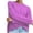 Purple#A, variant on HAPIMO Womens Sweaters Fall Fashion Long Sleeve Crewneck Knitwear Solid Color Casual Jumper Pullover Sweaters for Women Green M