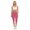 11859669156001145392, variant on Blush Rose Color Women's Brushed Suede Poly Span Casual Capri Leggings XS-2XL