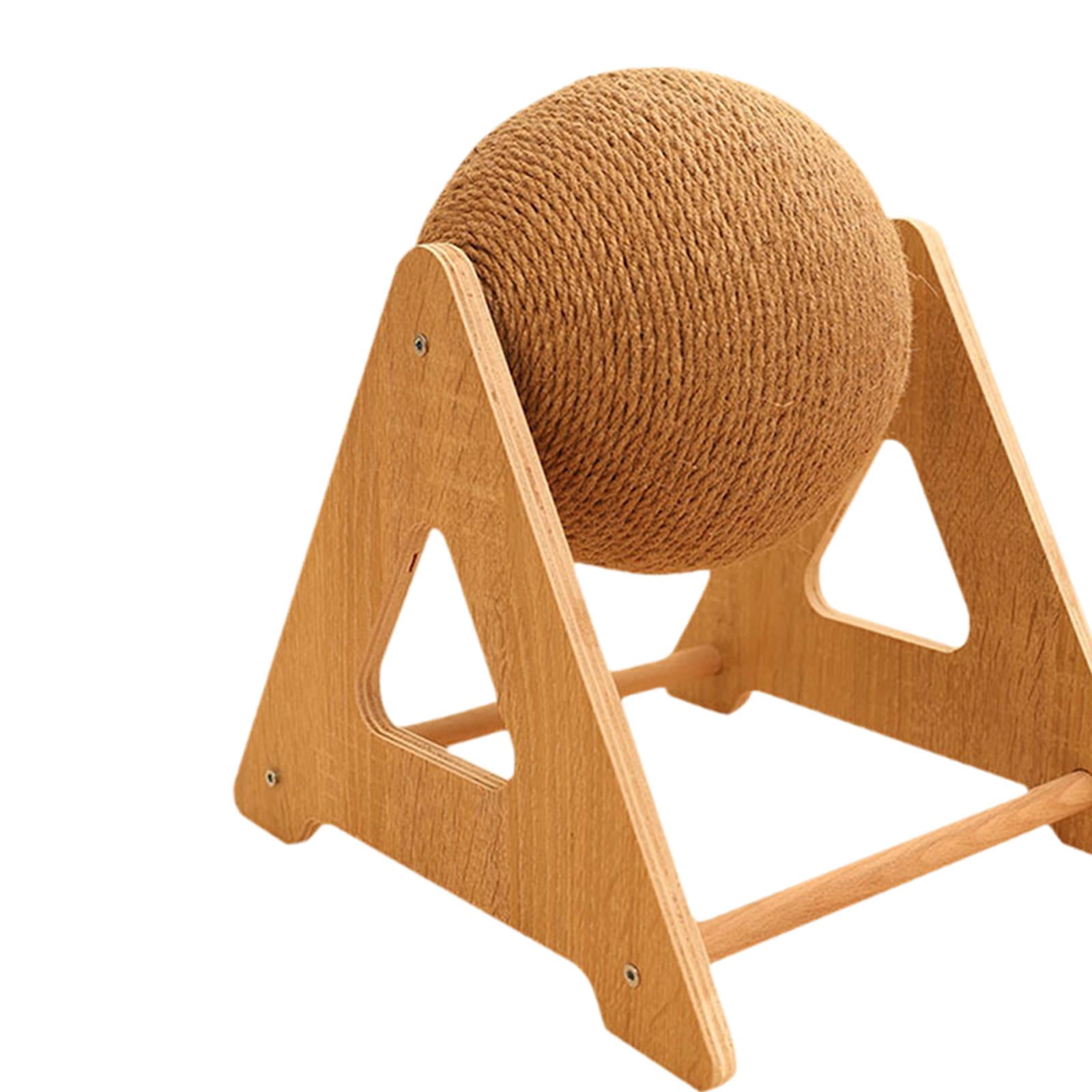 balikha Cat Scratcher Toy Versatile Scratching Ball for Home Indoor Cats Living Room Small