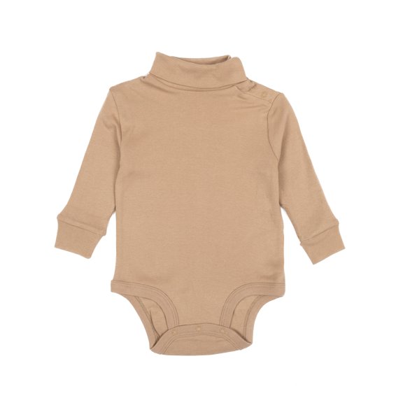 Body Leveret para bebé, cuello alto, color liso, unisex