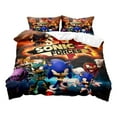 thumbnail image 1 of 135*200Two-piece Set Sonic Sonic Cartoon and Animation Sheet and Comforter Set, 1 of 5