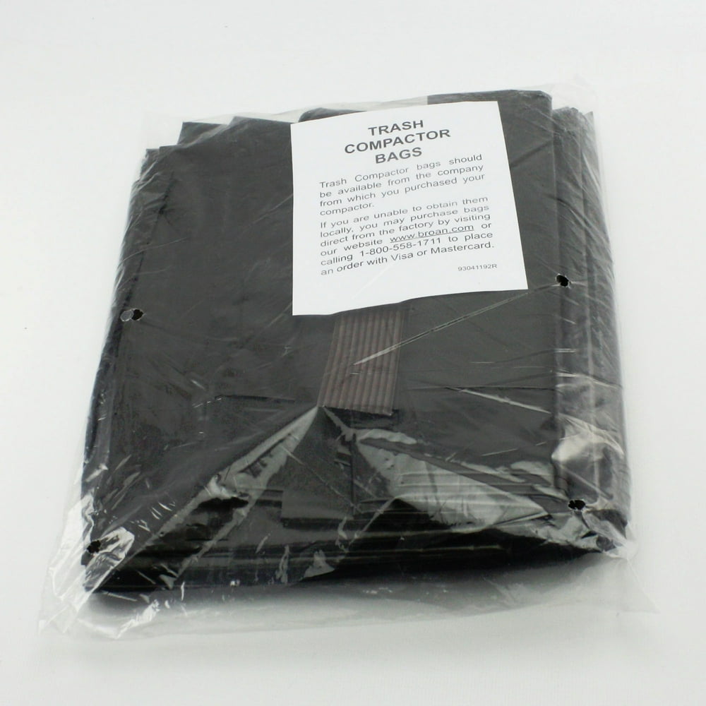 Broan S93620008 Trash Compactor Bags - Walmart.com ...