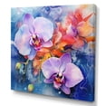 thumbnail image 2 of Designart "Dreamy And Colorful Orchid Beauty II" Orchids Wall Art Prints, 2 of 7