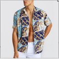 thumbnail image 4 of Camisas florales para hombre, verano 2024, camisas casuales frescas con estampado 3D de Hawaii para la playa, camisas de manga corta con solapa, blusas de calle, ropa para hombres y mujeres, 4 of 5