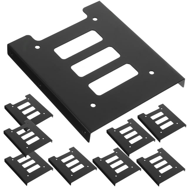 Lot de 12 Adaptateurs de Disque Dur pour Ordinateur de Bureau, Hôte et SSD en Iron