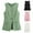 Green, variant on gakvbuo Women's Suit Tops Casual Business Button Sleeveless Trendy Fashion Blazer Waistcoat