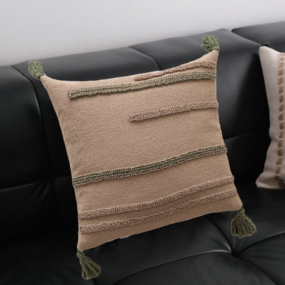 Kugisaki Throw Pillow Covers Soft Thicked Flocked Pillowcase Decorative Pillow Covers for Sofa Couch Bed