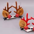 thumbnail image 2 of Minkissy 4 Pcs Barrettes Rouges Khaki Flocage pour Filles et Femmes Mignonnes Bois Headdress Hairpin, 2 of 8