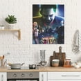 thumbnail image 4 of Joker Harley Quinn Suicide Canvas Decorative Poster Art Picture Painting Bedroom Painting Decor Dinner Room Living Room Posters Gift Unframe Wall Poster 20"x24", 4 of 7