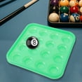 thumbnail image 4 of OUNONA 1Set Billiard Balls Storage Tray Table Pool Accessories Compact Design for Party 9.8X9.8X1.2In, 4 of 8
