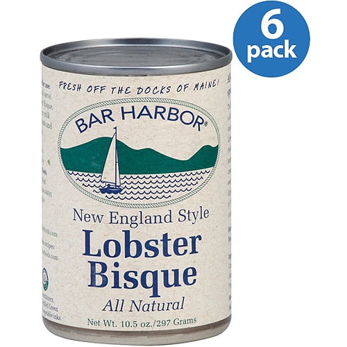 Bar Harbor New England Style Lobster Bisque Soup, 10.5 oz, (Pack of 6