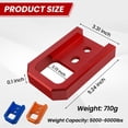 thumbnail image 4 of Ganchos de remolque TECHPICCO para Tacoma 2024-2026, rojos, 4 of 7