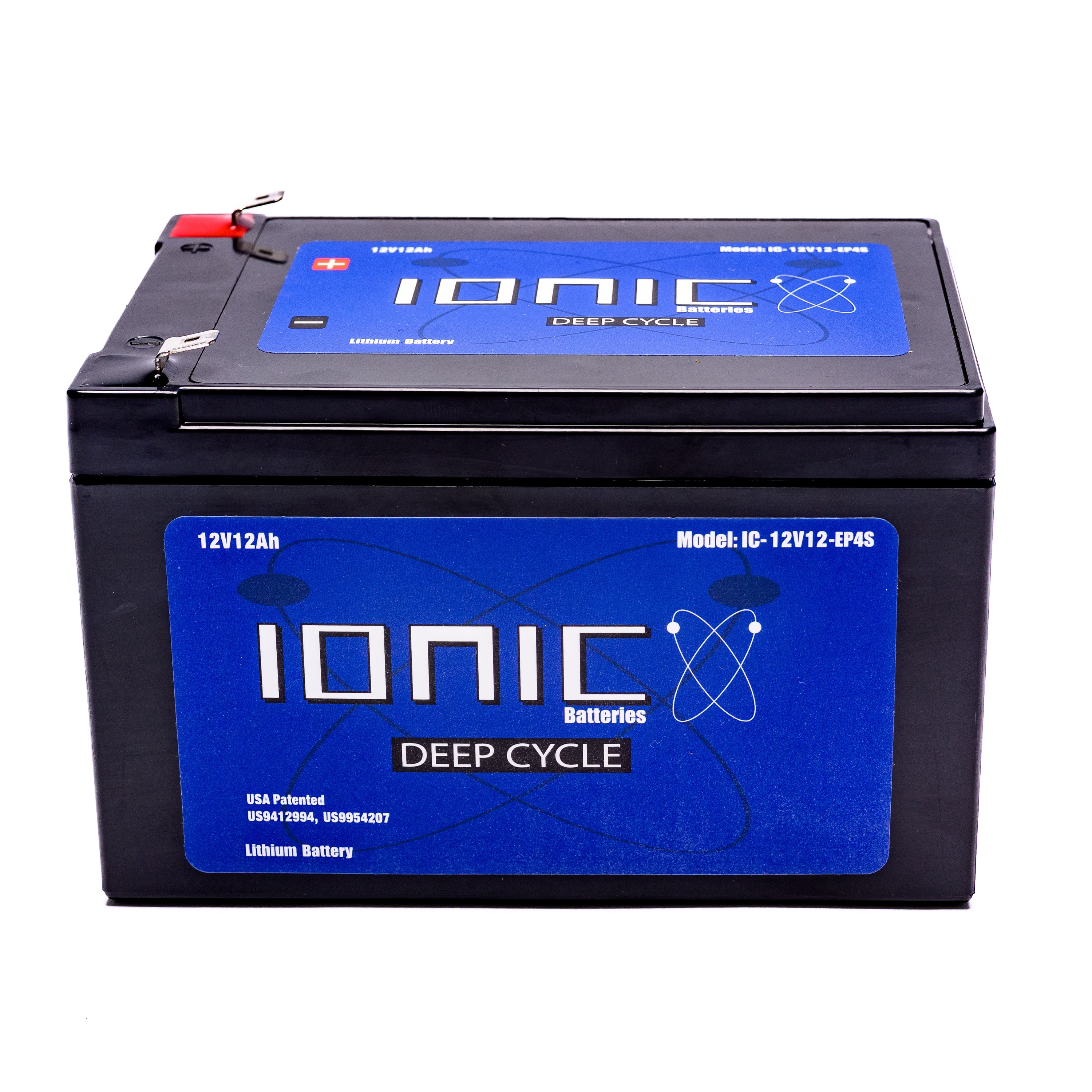 Ionic Batteries Lithium 12V 12Ah (Amp-Hour) Deep Cycle