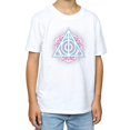 thumbnail image 3 of Harry Potter Boys Neon Deathly Hallows T-Shirt, 3 of 5