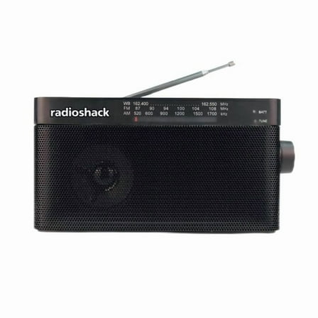 RadioShack Portable AM/ FM Radio with Weather Band and Handle 1202273