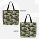 thumbnail image 2 of Fotbe White Retro Off-Road Vehicle Bolsa Tote con Estampado para Mujer, Bolsos con Cremallera, Bolsa de Hombro Casual de Gran Capacidad con Bolsillos Internos, 2 of 7