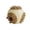 Brown, variant on Treat Dispensing Dog Toy Ball, Interactive Puppy Chew Toy, Textured Surface Dog Slow Feeder, Treat Dispensing Dog Ball Pairs Boredom Relief Pet Playthings Teeth Cleaning