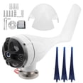 thumbnail image 2 of 1200W Wind Generator Small Wind Generator 3 Blades 1200W Wind Turbines Kit with 3 Phase AC Permanent  Synchronous Electricitygenerator, 2 of 8