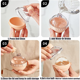 thumbnail image 4 of Paquete de 4 máquinas para hacer bolas de hielo, molde para hielo de whisky, bandeja de cubitos de hielo de silicona, molde para hielo esférico para whisky y cócteles Vhermosa Utensilios de Cocina, 4 of 5