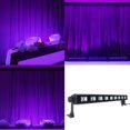 thumbnail image 4 of Balsa Circle 27 Watt Purple LED Stage Wall Backdrop Strobe Spotlight Adjustable Rate Wedding Backdrop, 4 of 8