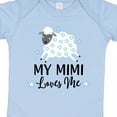thumbnail image 4 of Inktastic My Mimi Loves Me Baby Lamb Boys or Girls Baby Bodysuit, 4 of 5