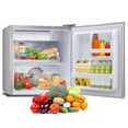 thumbnail image 2 of KNDKO 1.6 Cu ft Compact Refrigerator with Reversible Door & Energy Efficient, Mini Fridge for Bedroom/Office/Dorm, Silver, 2 of 9