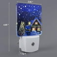 thumbnail image 2 of Rocae Christmas Night for 0.5W Plug in Night Light, Dusk to Dawn, Bright Nightlight Auto-On/Off-UK, 2 of 7