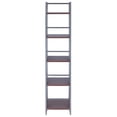thumbnail image 4 of Winsome Wood Isa 5-Tier Narrow Shelf, Graphite & Walnut Finish, 4 of 8