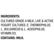 Dannon Plain Whole Milk Yogurt Quart, 32 oz
