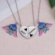 thumbnail image 2 of Best Friend Stitch Necklace Friendship Matching Heart Necklace for 2 Lilo and Stitch Stuff Jewelry for Friends, 2 of 5