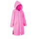 thumbnail image 1 of Toalla con capucha para niños Miss Shorthair con cremallera rosa 11-13, 1 of 7