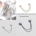 thumbnail image 4 of Changmaius 10 Pcs Pinces Magnétiques pour Vêtements pour Femmes - Pince de Serrage pour Chemise, Aimants de Mode Réglables pour Vêtements Amples, Cardigans et Robes, 4 of 6