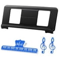thumbnail image 1 of Atril para partituras, soporte portátil para libros de escritorio, atril para partituras para Casio Roland Yamaha P35 P45 P48 P105 P115 P121 P125 P128 KB PSR YPT EW NP KBP DGX series, 1 of 6