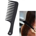 thumbnail image 5 of Peine azul de dientes anchos para peinar el cabello, plástico resistente al calor, para todo tipo de cabello, 25 x 6,4 cm., 5 of 5