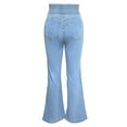 thumbnail image 3 of Jeans for Women 2025 Y2K High Waisted Stretch Slim Fit Flare Bootcut Jean Pants Womens Jeans Trousers, 3 of 7
