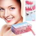 thumbnail image 1 of Brosses Interdentaires Taille 00 Manche 60 Pcs, Agents de Soins Dentaires Roses, 1 of 6