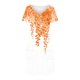 thumbnail image 4 of Vestido Corto de Verano Moda Gradiente Corto de Manga en V Cuello Vestido Casual, Poliéster Ligero de Verano, Lavado de Manos, 4 of 7