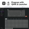 thumbnail image 4 of Teclado mecánico Keychron Q3 TKL con cable, intercambiable en caliente, switches rojos, 4 of 8