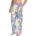 thumbnail image 2 of Balery Men'S Sea Turtles Pants,Sleepwear Pants,Pajama Pants,Pj Bottoms Drawstring And Pockets-Large, 2 of 9