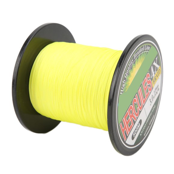 PE Fishing Line, 500m Fishing Line Glossy Environmental Raw Silk For Freshwater For Saltwater NO. 4.0 Five Colors,NO. 0.8 Gray,NO. 2.0 Green,NO. 3.0 Yellow