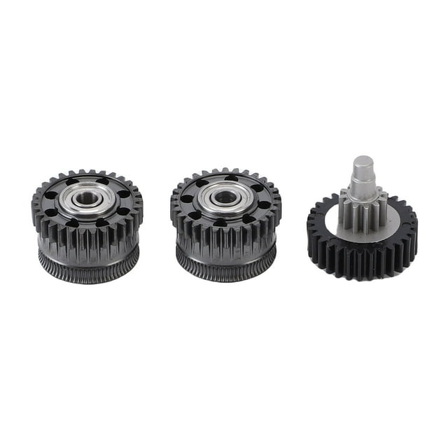 Kit De Extrusora De Doble Engranaje Para Impresora 3D, Acero Endurecido A Prueba De Herrumbre, Ligero, Ajuste Preciso, Kit De Extrusora De Doble Engranaje De Repuesto Para K2 Plus