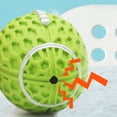 thumbnail image 3 of Juguete de fútbol para perros con limpieza de dientes, juguete de fútbol para perros chirriantes, juguete para mascotas, juguete de fútbol para perros chirriantes, máxima comodidad, 3 of 5